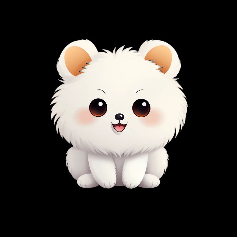 Pommeranien Dog Mama Valentinstag
