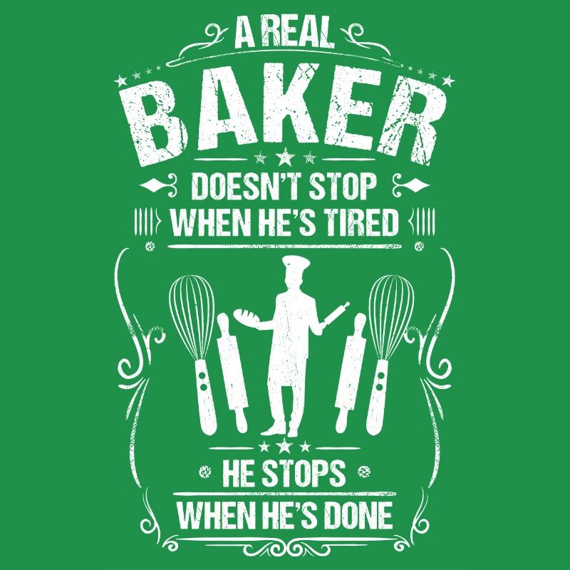 Backen Bäcker Bäckerin Bäckerei Backwaren Geschenk