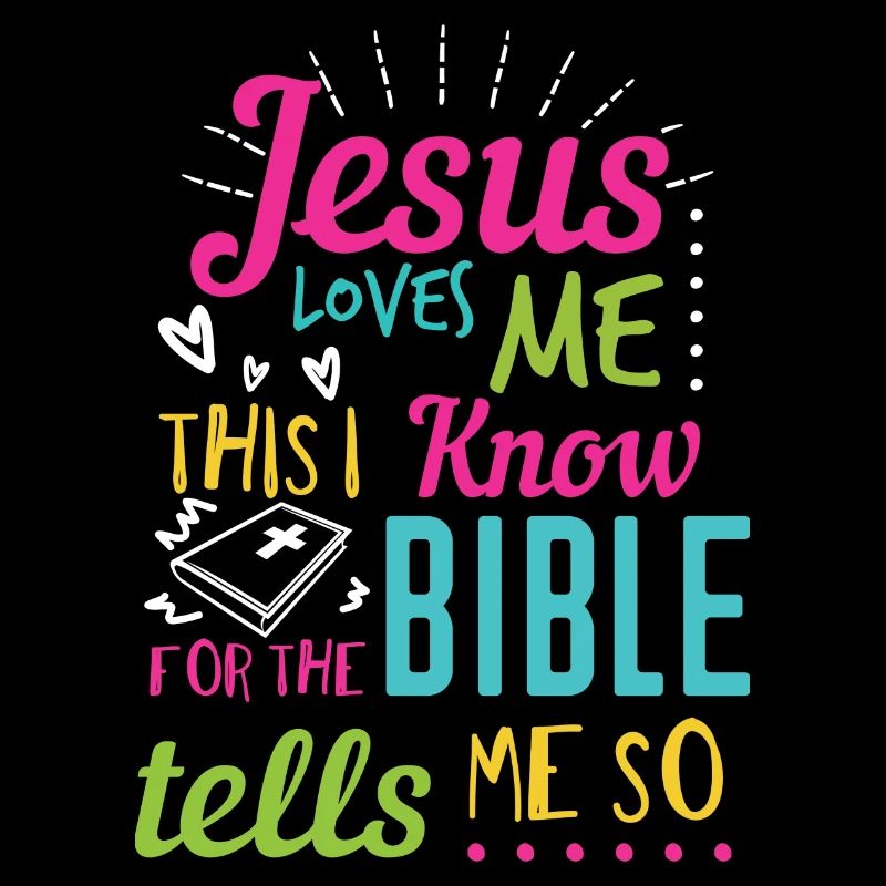 Jesus Design Ja Jesus liebt mich Geburtstagsgeschenkidee