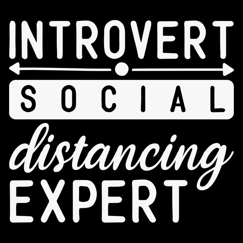 Introvertiert soziale Distanz Experte schüchtern