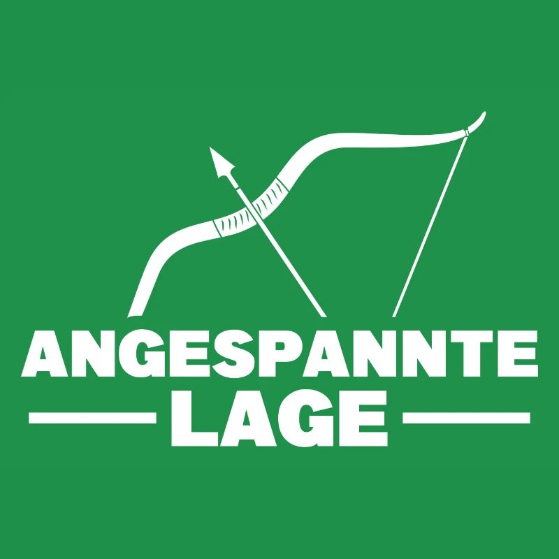 Bogenschießen Angespannte Lage Bogensport Geschenk