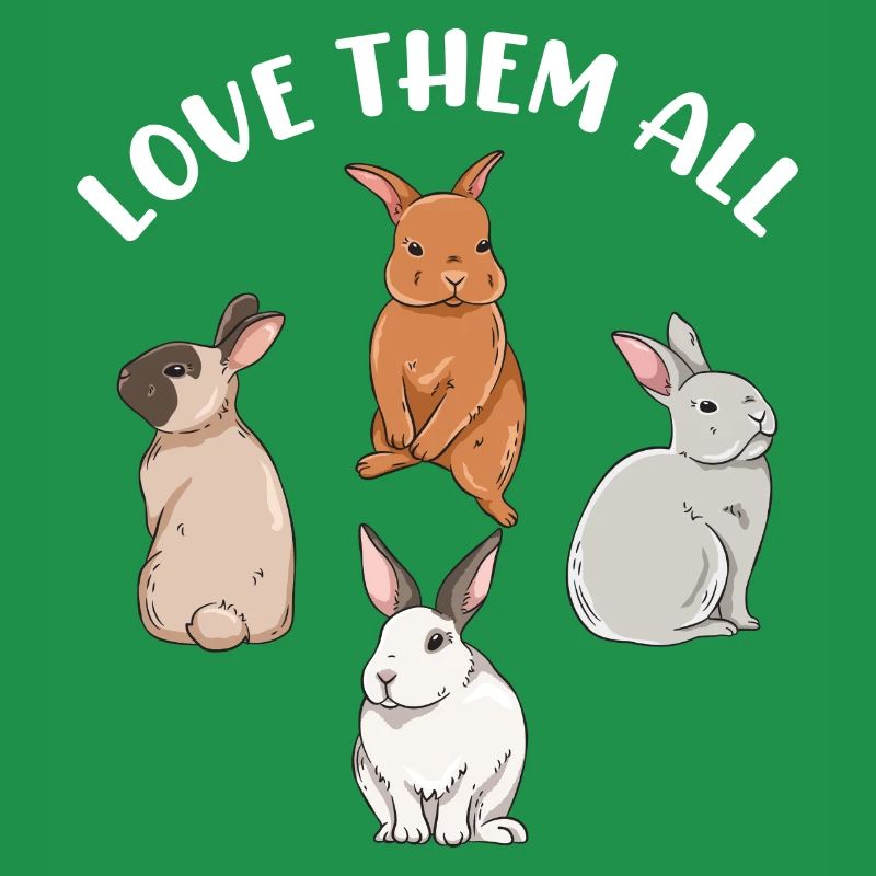 Cute rabbit design for bunny owners
