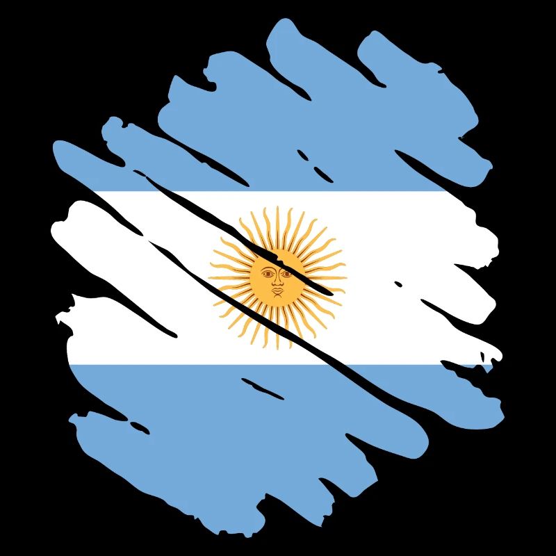 Drapeau de l’Argentine Amérique du Sud Drapeau de l’Argentine