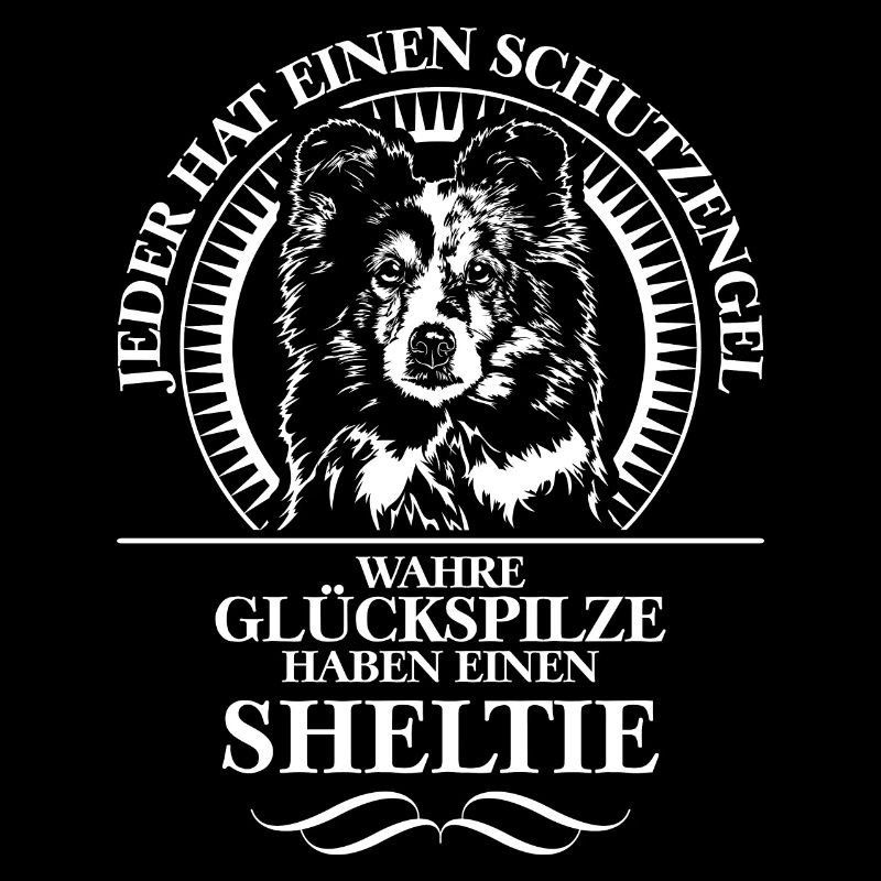 SHELTIE Schutzengel Hundespruch Hunde WILSIGNS