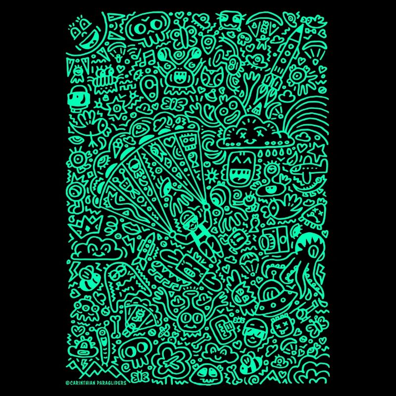 Doodle Paragliders menthe