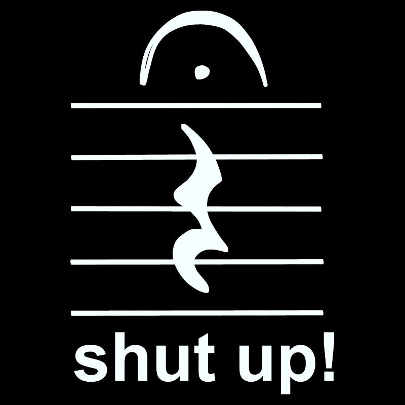schweige Musik Pause