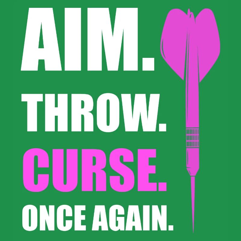 aim. throw. Dart Darts Gift