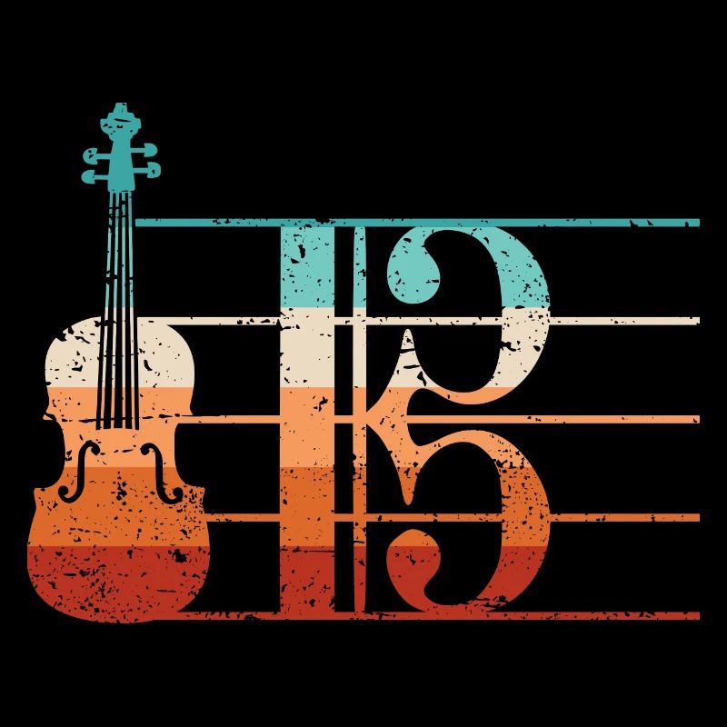 Alto Clef Viola Player Violist