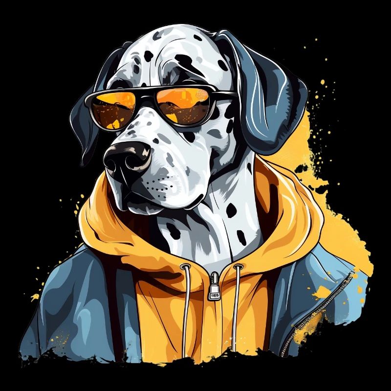 Hero Sketch | Dalmatian Firefighter