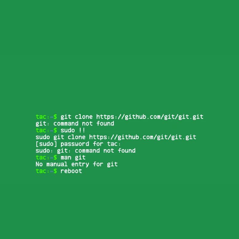 linux shell git clone