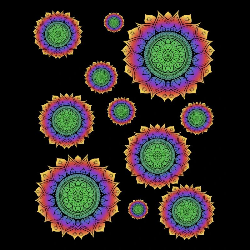 Fleurs de mandala