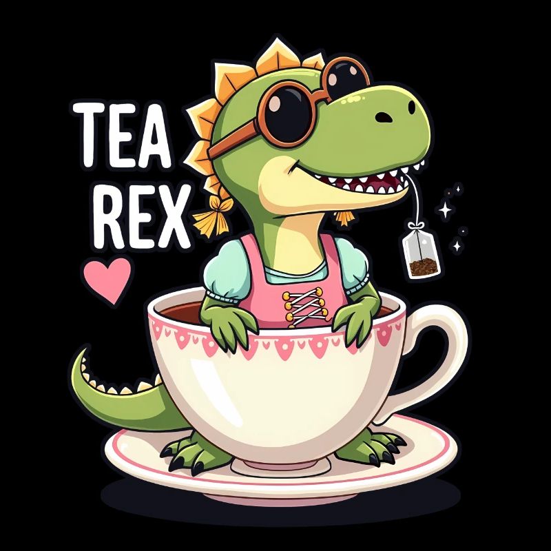 Tea Rex Trachtenshirt Dirndl T-Rex