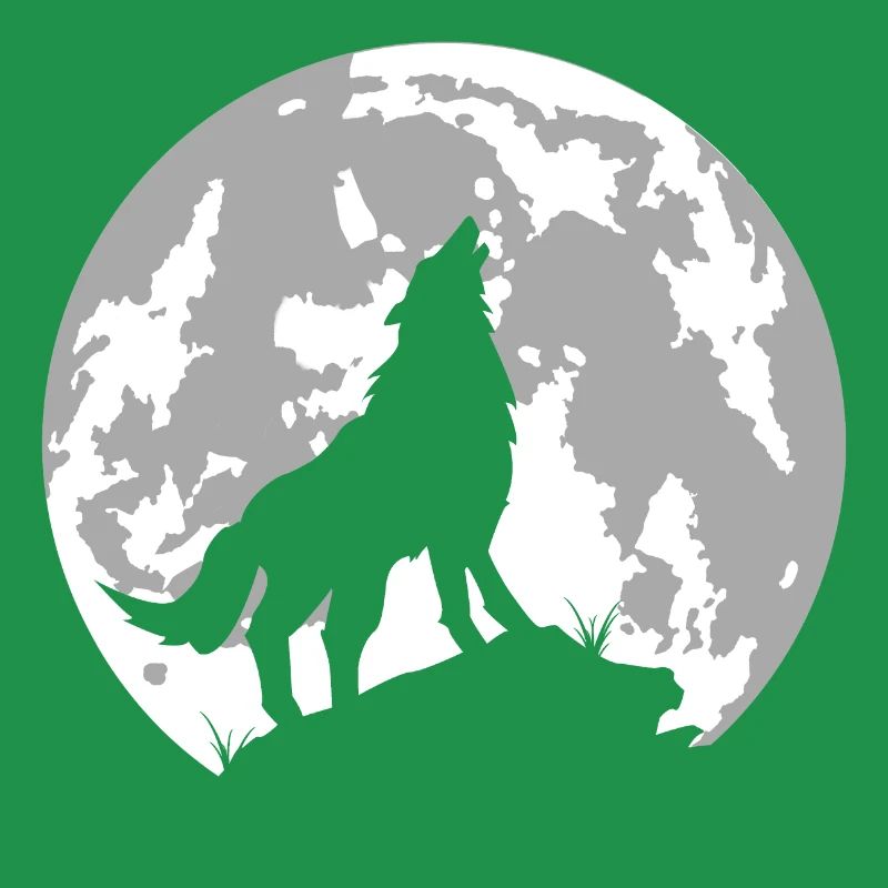wolf full moon