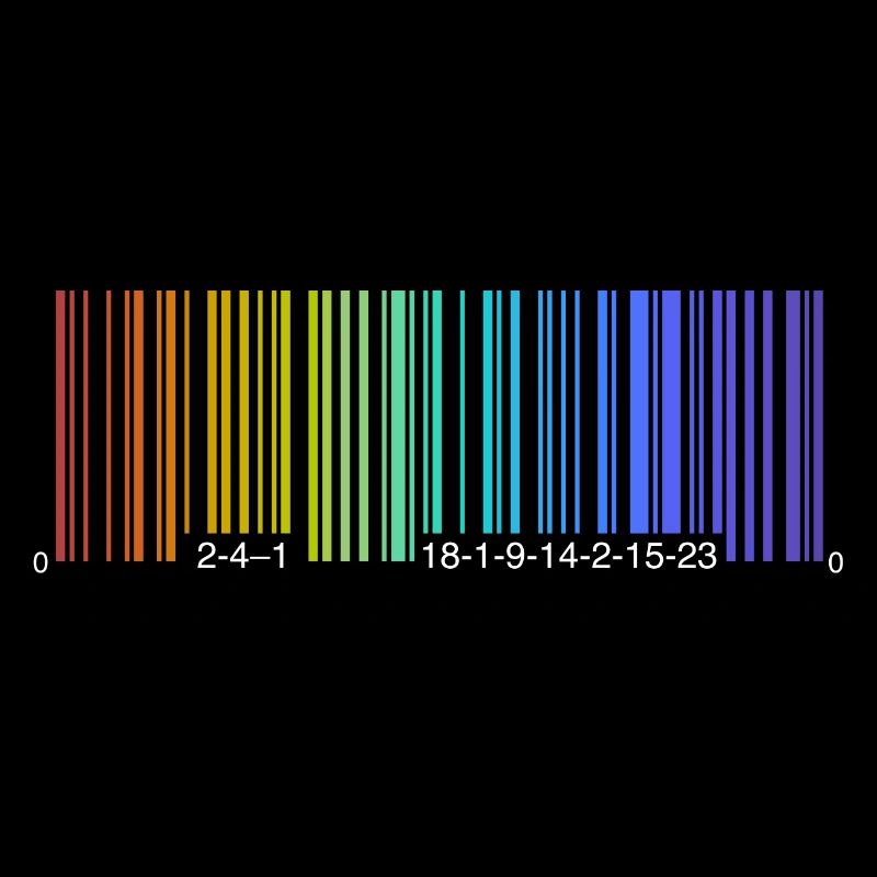 Be a Rainbow, Barcode