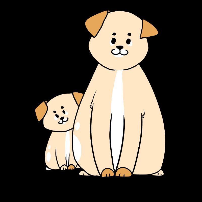 Chien chiot chiot