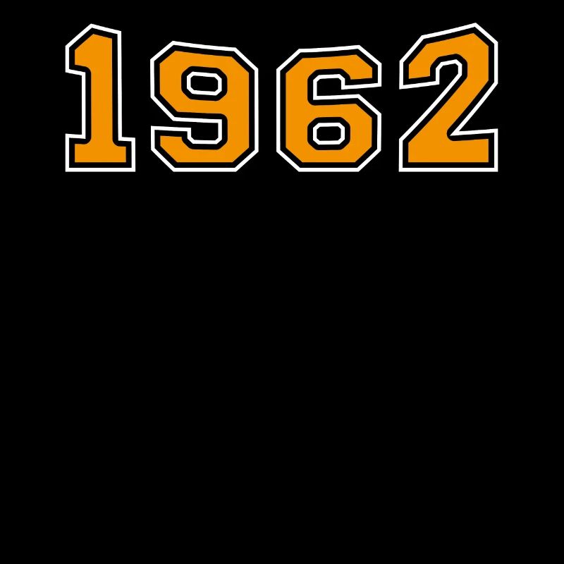 1962 Year Orange