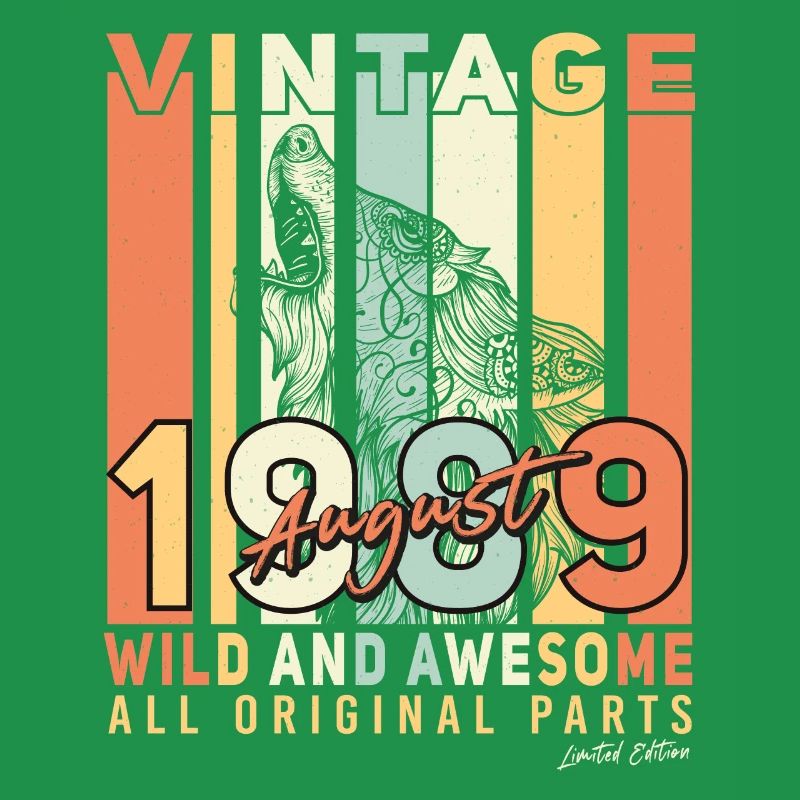 August 1989 Birthday greeting