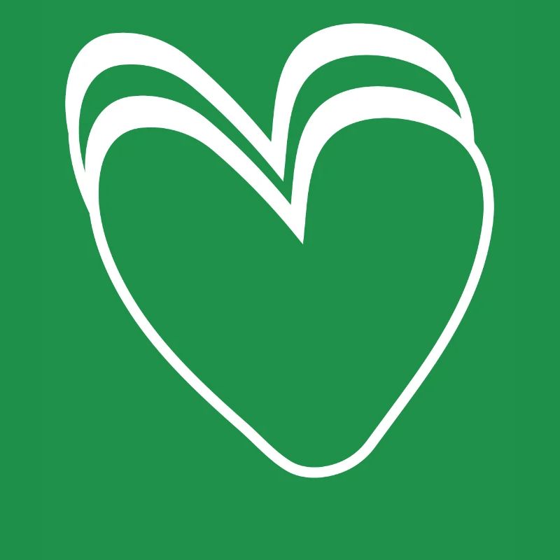 Weisse Herzen