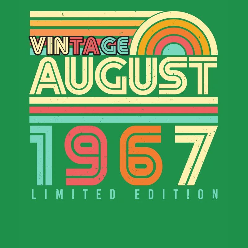 Birthday greeting August 1967