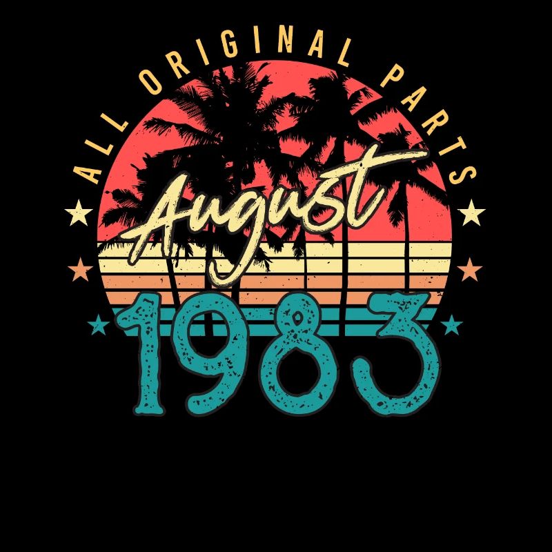 August 1983 Birthday greeting