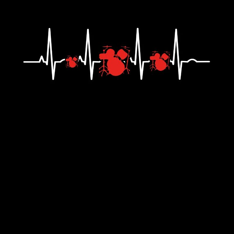 Heartbeat herz ekg evolution human DRUMMER SCHLAGZ
