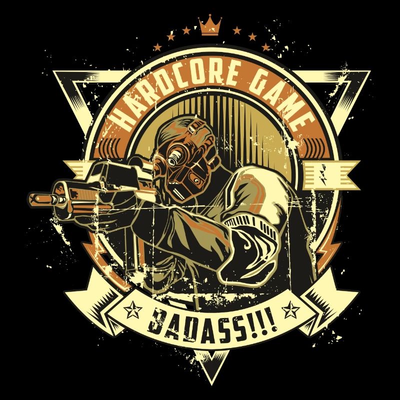 Nerd Gamer Conceptions Badass3