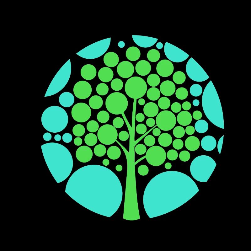 Optical illusion tree