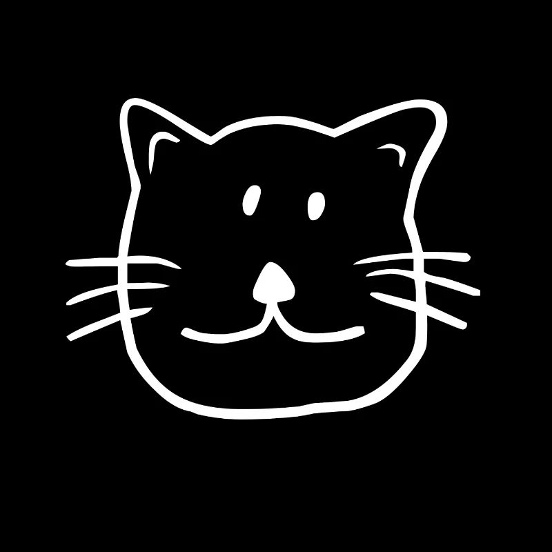 Chat doux (Dessin) # NOIR