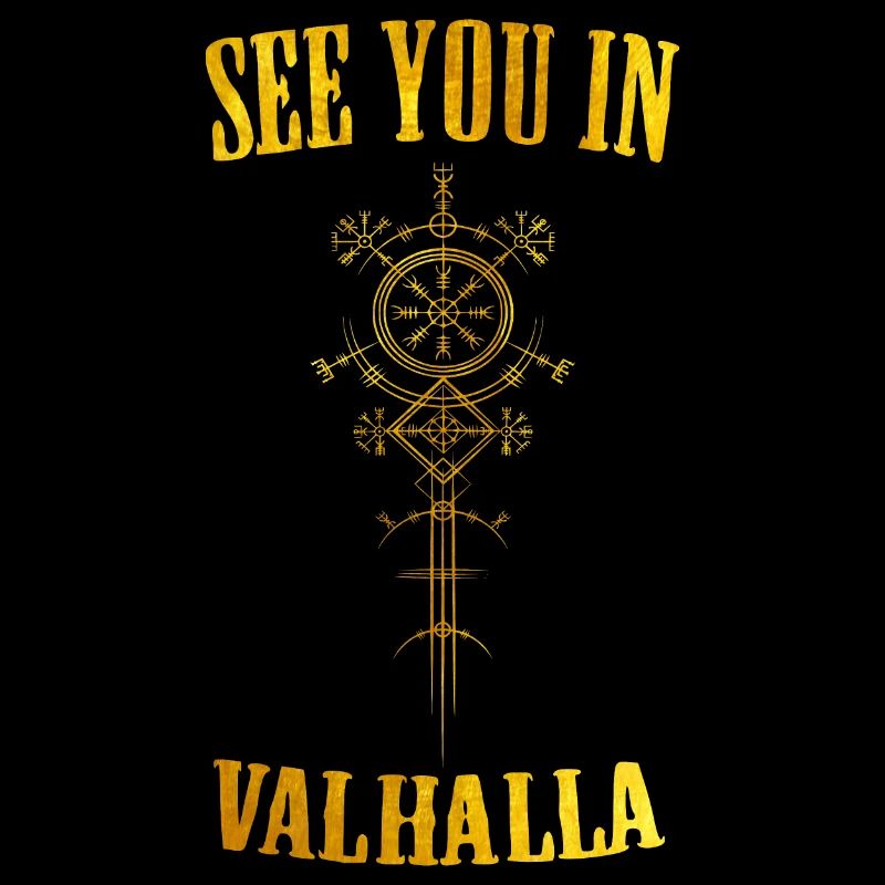 Wikinger Runen Nordisch Walhalla