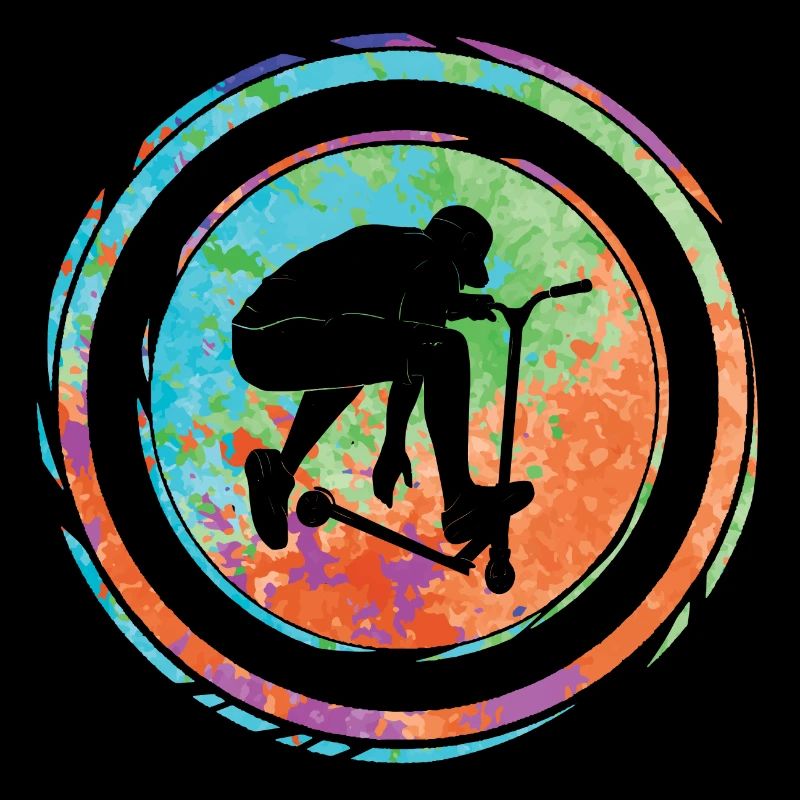 Stunt Scooter Roller Stuntroller Tretroller