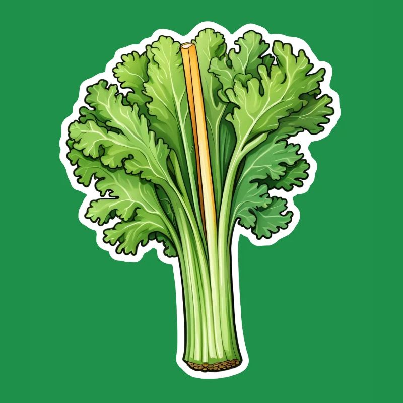 Stangensellerie oder Staudensellerie