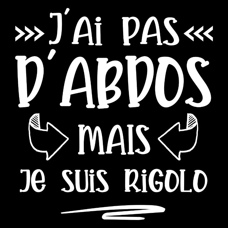 j'ai pas d'abdos