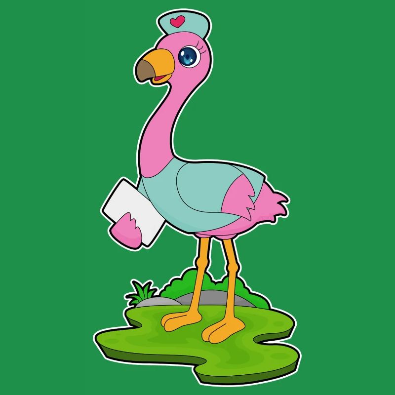 Flamingo Krankenschwester