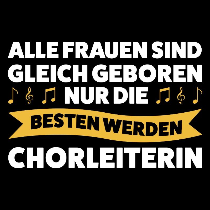 Chorleiterin Beruf Chorsänger Geschenk