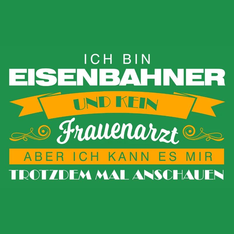 Eisenbahner Beruf Bahn Geschenk
