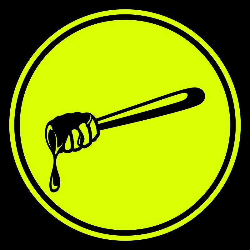 Stick chisel symbol beekeeper