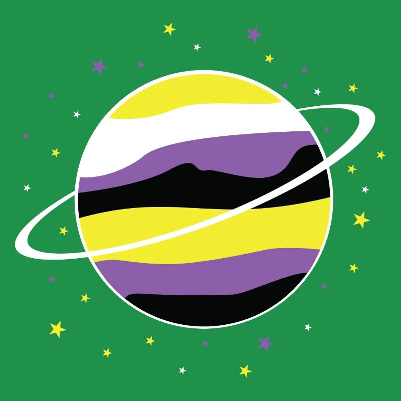 Nonbinary Planet Nonbinary Pride