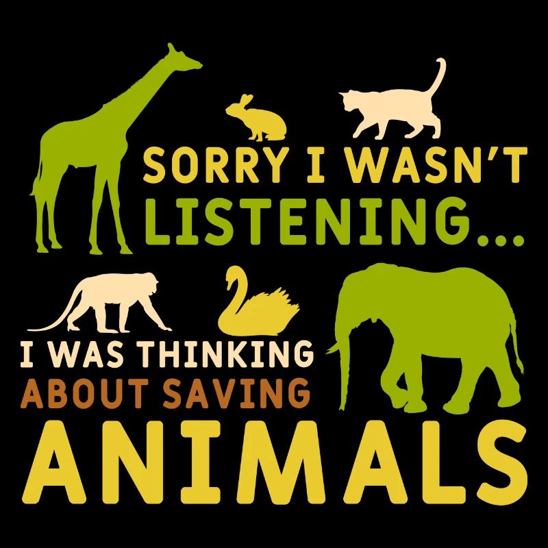 Thinking About Animals Cute Quote Saving Animals