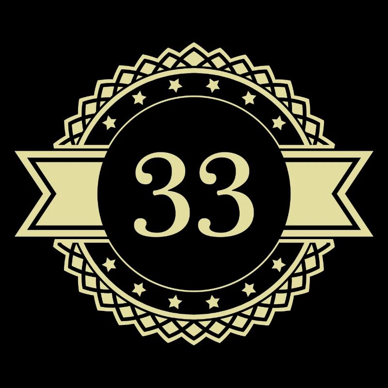 33 Emblème numérique