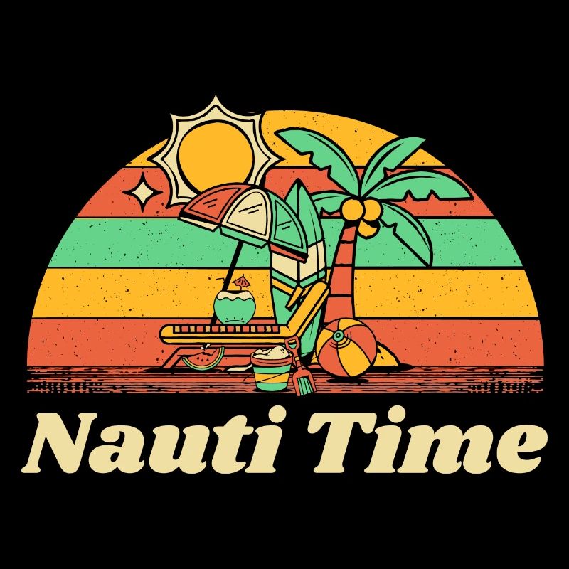 Nauti Time Summer Vacation Tropical Trip Beach