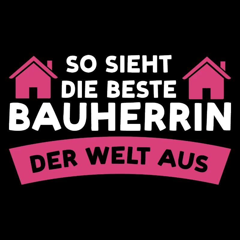 Bauherrin Bauherr Eigenheim Geschenk