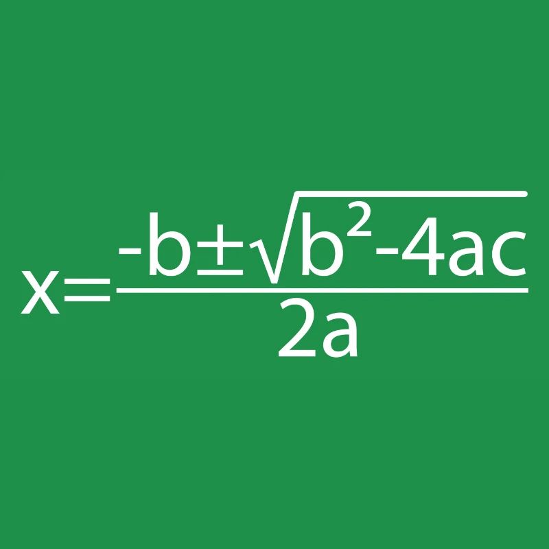 Quadratic Formula for Math class