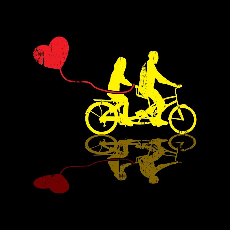 Hochzeitsgeschenk Fahrrad Tandem Geschenk