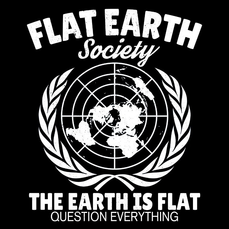 Flache Erde Astrologie Flat Earth Erde Geschenk