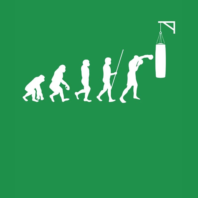 Evolution Boxer Geschenk Boxing Boxhandschuhe