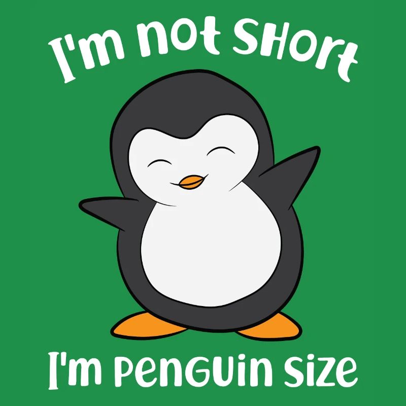 Ich Bin Nicht Klein Ich Bin in der Pinguin Größe
