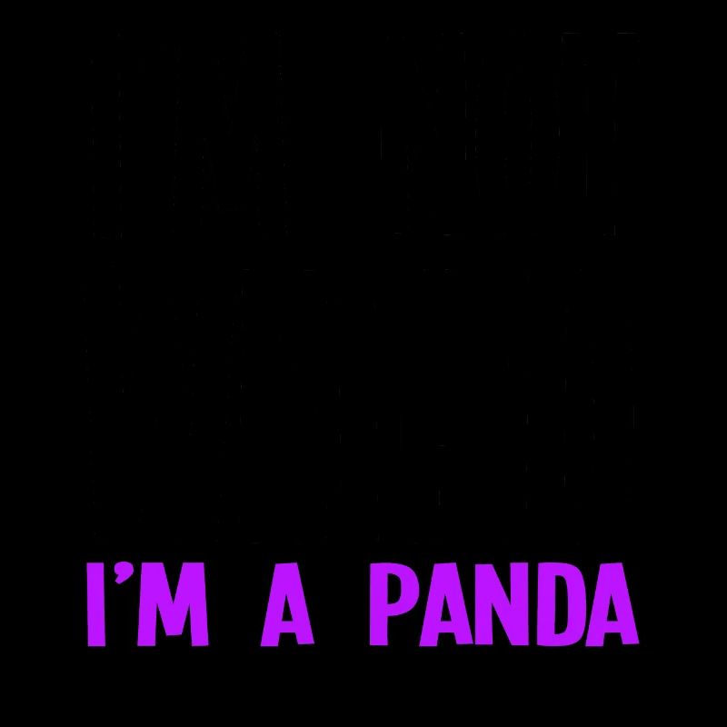 Ich bin nicht komisch Ich bin ein Panda