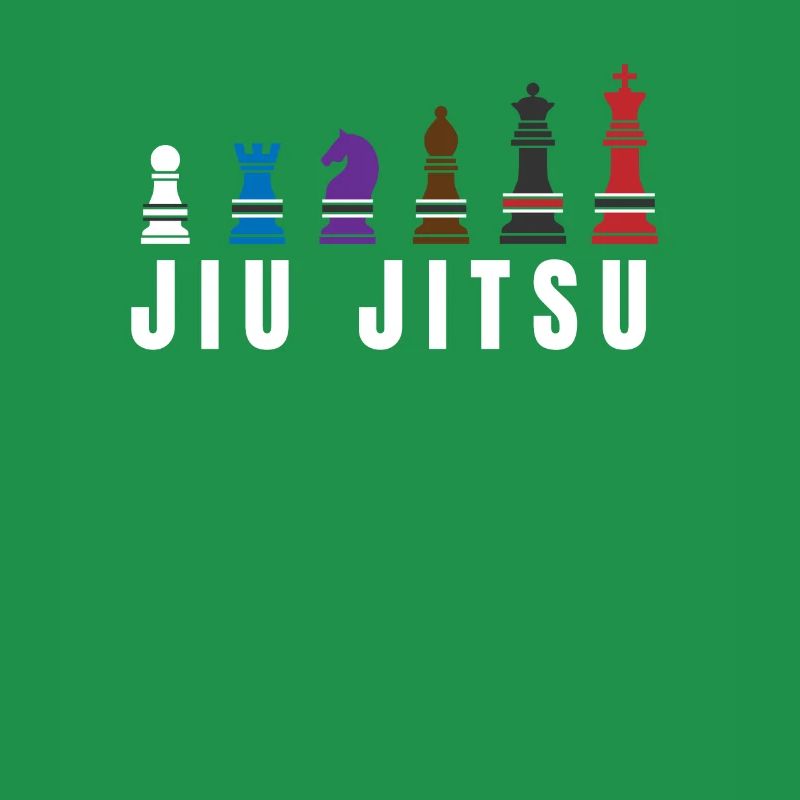 Formation de cadeau de Jiu Jitsu comme les échecs pour BJJ Grappli