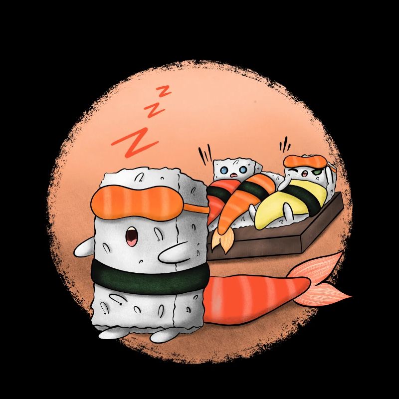 Sushi endormi