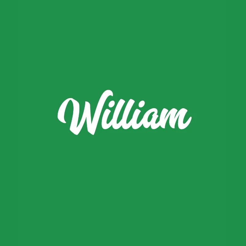 William Custom Text Birthday Name